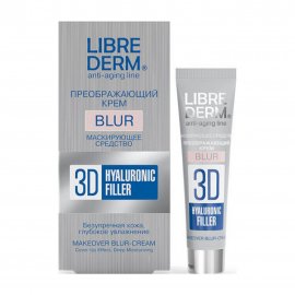 Librederm Гиалуроновый Филлер 3D Крем преображающий Blur 15мл