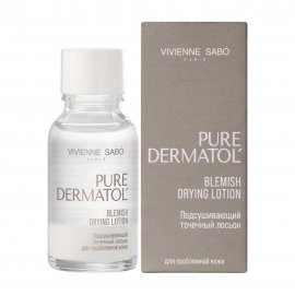Vivienne Sabo SC Pure Dermatol (Чистая дерматология) Лосьон точечный подсушивающий 15мл