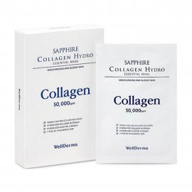 WellDerma Sapphire Collagen Hydro Маска сапфировая коллагеновая гидроэссенциальная для лица 30мл