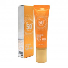 Deoproce Hyaluronic Cooling Sun Гель солнцезащитный освежающий для лица 50гр
