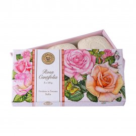 Gourmandise Набор Мыло Rosa Centifolia 3шт*150гр