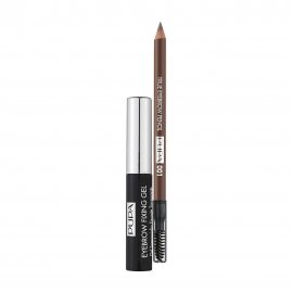 Pupa Набор для бровей Eyebrow Fixing Gel+True Eyebrow Pencil 01 Blonde