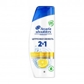 Head&Shoulders Шампунь и бальзам-ополаскиватель 2в1 Цитрусовая Свежесть для жирных волос 360мл