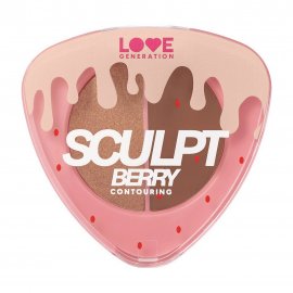 Love Generation Палетка для контуринга лица Sculpt Berry