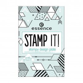 Essence Стемпинг трафарет Stamp It! Stampy Design Plate 02 Shapes Of Glory