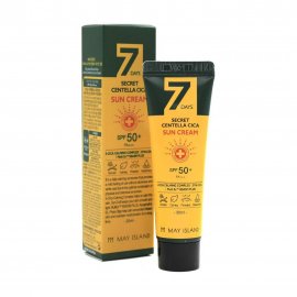 May Island 7 Days Secret Centella Cica Sun Cream Крем солнцезащитный для лица 30мл