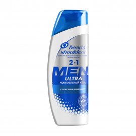 Head&Shoulders Men Шампунь и бальзам-ополаскиватель 2в1 Комплексный уход 400мл