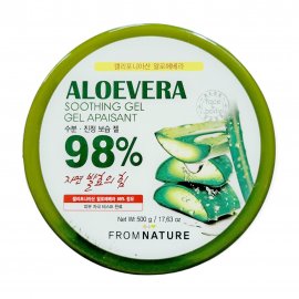 Fromnature Aloe Vera Гель успокаивающий для лица и тела с экстрактом алоэ вера 500гр