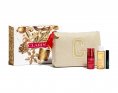 Clarins Набор Концентрат вокруг глаз 15мл+Масло очищающее 50мл+Тушь 3мл+Косметичка