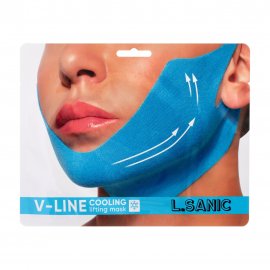 L.Sanic V-Line Маска-бандаж для коррекции овала лица с охлаждающим эффектом 20гр