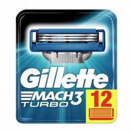 Gillette Men Mach3 Turbo Кассета сменная 12шт