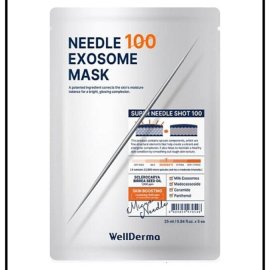 WellDerma Needle 100 Exosome Маска для лица с игольчатыми экзосомами