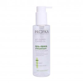 Profka Expert Cosmetology Гель-пенка очищающая против несовершенств Алоэ вера и иссоповая вода 200мл