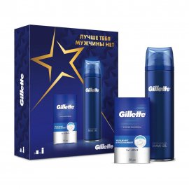Gillette Men Набор Гель для бритья 200мл+Бальзам после бритья 50мл