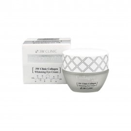 3W Clinic Collagen White Крем для кожи вокруг глаз с коллагеном осветляющий 35мл