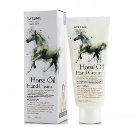 3W Clinic Pure Natural Крем для рук увлажняющий Horse Oil 100мл