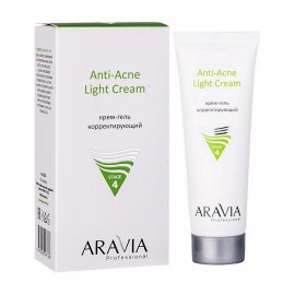 Aravia Professional Крем-гель корректирующий для жирной и проблемной кожи лица 50мл