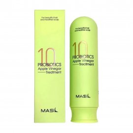 Masil 10 Probiotics Apple Vinegar Бальзам для волос от перхоти с яблочным уксусом 300мл