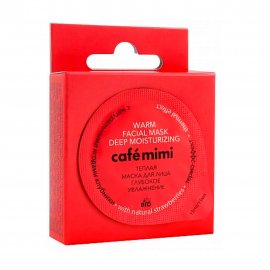 Cafe Mimi Комплексный уход Маска теплая для лица 2в1 15мл