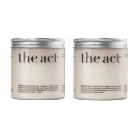 The Act Набор Скраб-бальзам для тела Кокос300гр*2шт