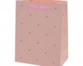 Сумка бумажная Горох Ассорти 18*10*23