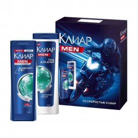 Clear Men Набор Sport Collection Шампунь и бальзам-ополаскиватель 2в1 200мл+Гель для душа 200мл