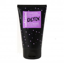 Cafe Mimi Гель угольный для умывания Detox 150мл