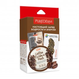 Purederm Набор Бодрое утро Патчи для глаз+Маска для лица+Полоски для очищения носа