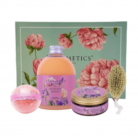 L'Cosmetics Набор Spring Vibes Пена для ванны 500мл+Крем для тела 150мл+шар бурлящий