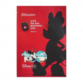 JMSolution Disney Маска тканевая остветляющая для лица с муцином улитки 30мл