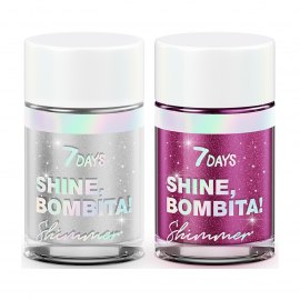 7Days Шиммер для глаз и лица Shine Bombita!