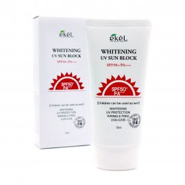 Ekel Sun Cream UV Whitening SPF 50 Крем для лица солнцезащитный с отбеливающим эффектом 70мл