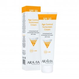 Aravia Professional Крем антивозрастной солнцезащитный для лица SPF50+ 100мл