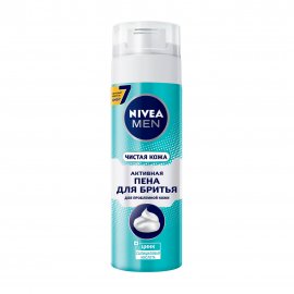 Nivea For Men Пена для бритья Чистая кожа 200мл
