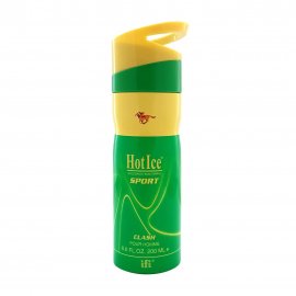 Hot Ice Sport Clash Pour Homme Дезодорант-спрей парфюмированный мужской 200мл