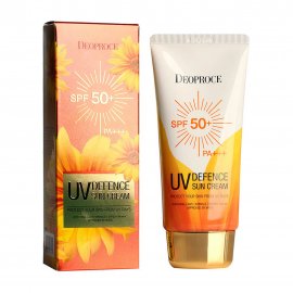 Deoproce UV Defence Sun Крем легкий увлажняющий солнцезащитный для лица SPF50 70гр