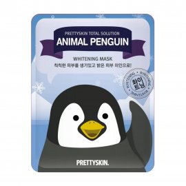 PrettySkin Total Solution Маска тканевая осветляющая для лица Penguin 23гр