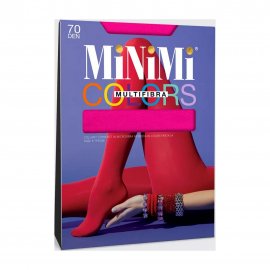 Minimi Колготки Multifibra Colors 3D 70 den  (Ягодный)