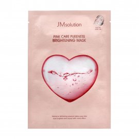 JMSolution Pink Маска тканевая осветляющая для лица 30мл