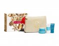 Clarins Hydra-Essentiel Набор Крем дневной 50мл+Крем ночной 15мл+Крем отшелушивающий 15мл+Косметичка