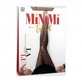 Minimi Колготки Trend La Luna c рисунком средний горошек 20 den 3-M Daino