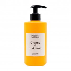 Poemes De Provence Orange&Oakmoss (Апельсин и дубовый мох) Гель парфюмированный для душа 400мл