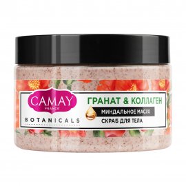 Camay Botanicals Скраб для тела Цветы граната 290мл