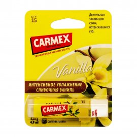 Carmex Бальзам ванильный SPF15