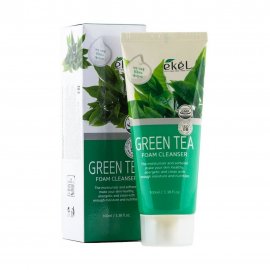 Ekel Foam Cleanser Пенка для умывания лица с экстрактом зеленого чая 100мл