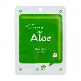 Mijin MJ Care Маска тканевая для лица Алоэ 22гр