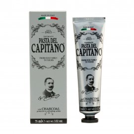 Pasta Del Capitano Паста зубная премиум Древесный уголь 75мл