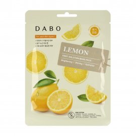 Dabo First Solution Маска тканевая для лица с экстрактом лимона 23гр
