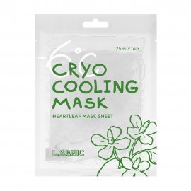 L.Sanic Cryo Cooling Маска тканевая охлаждающая с экстрактом хауттюйнии 25мл