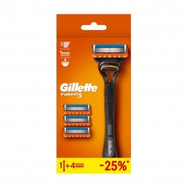 Gillette Fusion5 Станок бритвенный с 4 сменными кассетами